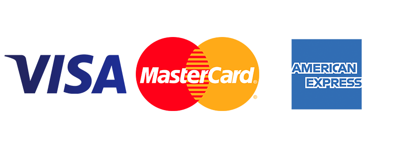 Aceptamos todas las tarjetas